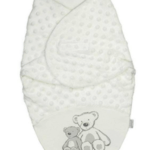 NICOLA Kokons zīdaiņiem ar siltinājumu, Minky, 56/62, White - Image 1