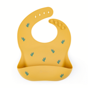 PETITE&MARS Silikona lacīte, 706719, Ochre Cacti - Image 1