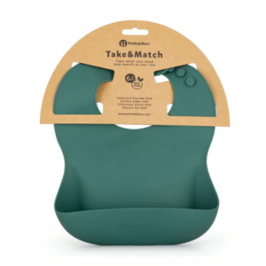 PETITE&MARS Silikona lacīte, 706817, Misty Green - Image 1