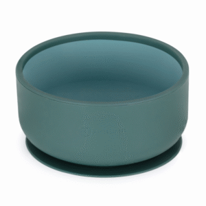 PETITE&MARS Silikona bļodiņa ar pielīpošu apakšu, 718817, MistyGreen - Image 1