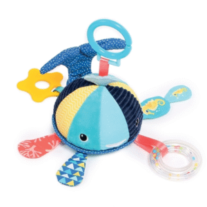 LUDI Attīstošā rotaļlieta mazuļiem, Whale