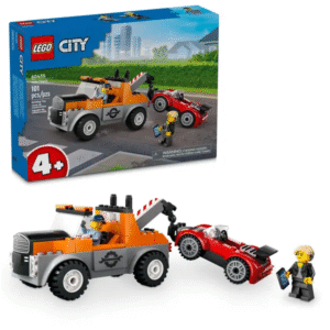 LEGO City Vilcējauto un sporta auto remonts 60435