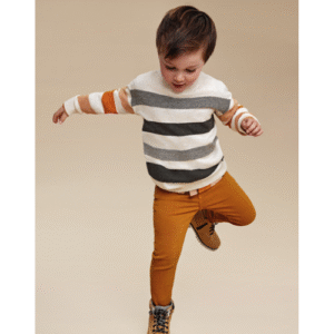 MAYORAL Svītrains adīts džemperis zēniem Pizarra"" - Image 1