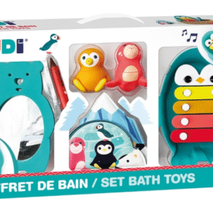 LUDI Rotaļlietu komplekts vannai, 40077, 10+ mēn