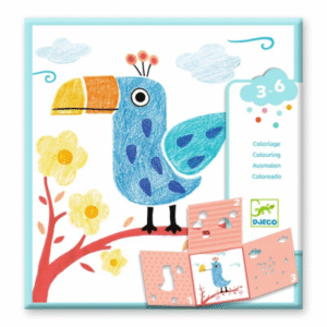 DJECO Trafareti - Krāsošana – 3 trafareti, 1 attēls, DJ00028 - Image 1