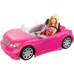 BARBIE Lelle Barbie ar Luksusa kabrioletu, DJR55 - Image 1
