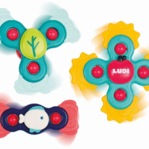 LUDI Rotaļlietas vannai, Mazuļu spineris, 3gab.,  10+ mēn - Image 1