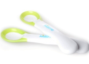 Kidsme karotīte ar temperatūras noteikšanas indikatoru (2 gab.) Lime,9857LI - Image 1