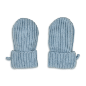 Lodger Mittens bērnu merino vilnas cimdiņi, Blue Fog, 0-12m., MTM110