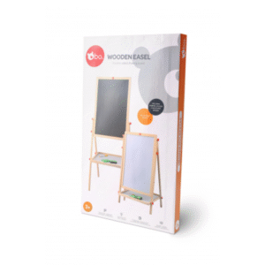 BO Divpusēja koka tāfele ar regulējamu augstumu