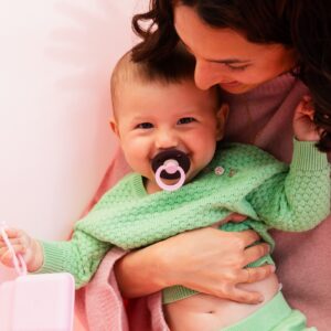 BIBS STUDIO Fusion lateksa māneklis – 2 gab. komplekts zīdaiņiem, dabisks un stilīgs dizains - Image 5