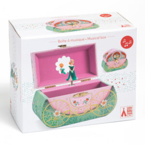 DJECO Mūzikas lādīte - Kariete, rotaslietu uzglabāšanai, DJ06604 - Image 6