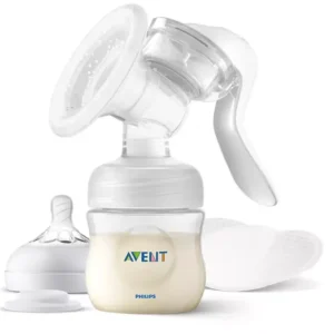 Philips Avent Manuālais krūts pumpis Lotus ar pudelīti, SCF430/10 - Image 1