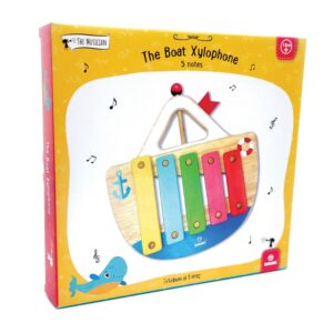 SVOORA Mūzikas instruments - Ksilofons - Laiva, 5 notis,SV14013 - Image 5