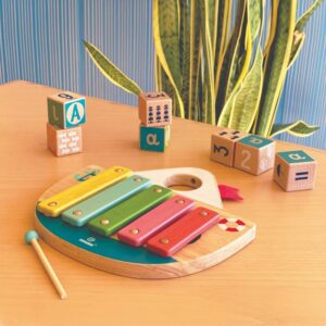 SVOORA Mūzikas instruments - Ksilofons - Laiva, 5 notis,SV14013 - Image 6