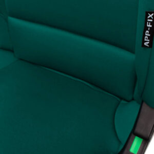 4 BABY Autokrēsls APP-FIX 15-36 kg, Green - Drošs un ērts bērnu autosēdeklis ar ISOFIX - Image 11