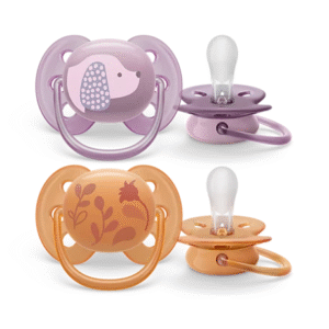 Philips Avent māneklītis Ultra soft DECO, 6-18M (2 gab.), meitenēm SCF091/18