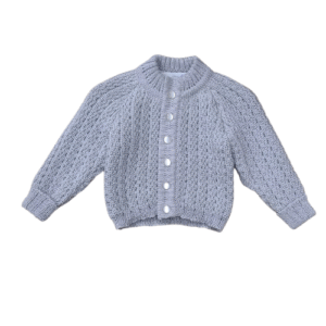 Adīta vilnas jaciņa mazulim 6+mēn.