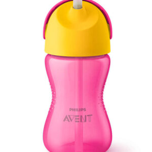 Philips Avent Krūzīte ar salmiņu, 300 ml, 12M+, rozā, SCF798/02 - Image 2