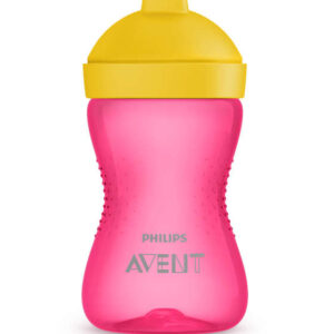Philips Avent My Grippy mācību krūzīte ar cietu snīpi 300ml, 18M+,rozā, SCF804/04
