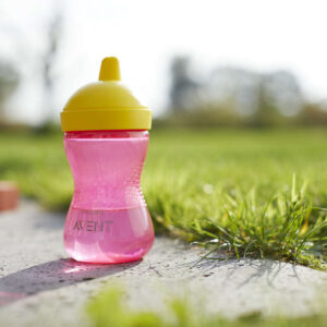 Philips Avent My Grippy mācību krūzīte ar cietu snīpi 300ml, 18M+,rozā, SCF804/04 - Image 4