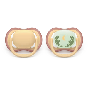 Jaunums! Philips Avent Ultra Air Day and Night knupītis, 0-6 mēn., neitrāls (2 gab), SCF087/09 - Image 2