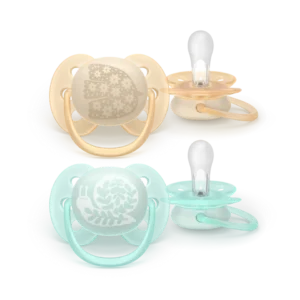 Jaunums! Philips Avent māneklītis Ultra soft DECO, 0-6 mēn., (2 gab), SCF091/41