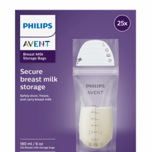 Philips Avent krūts piena uzglabāšanas maisiņi 180 ml (25 gab.) | Sterilizēti, droši un piemēroti saldēšanai