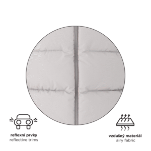 PETITE&MARS Silts, mitrumizturīgs ratu guļammaiss, ARCTIC 4in1, Forever Black - Image 6