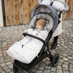 PETITE&MARS Silts, mitrumizturīgs ratu guļammaiss, ARCTIC 4in1, Forever Black - Image 10