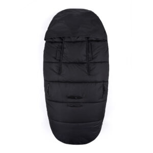 PETITE&MARS Silts, vēja un mitruma aizturošs ratu guļammaiss,COMFY 4in1, Forever Black - Image 3