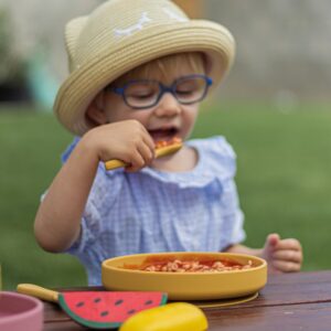 PETITE&MARS Silikona šķīvis ar pielīpošu apakšu, 708766, SWEET PEA, 6+ - Image 2