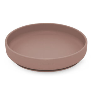 PETITE&MARS Silikona šķīvis ar pielīpošu apakšu, 708769, Velvet Latte, 6+ - Image 1