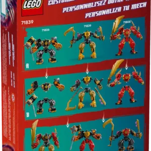 LEGO NINJAGO® Arin Spindžitsu kaujas robots 71839 - Image 5