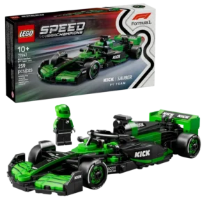 LEGO Speed Champions KICK Sauber F1® Team C44 sacīkšu auto 77247 - Image 1