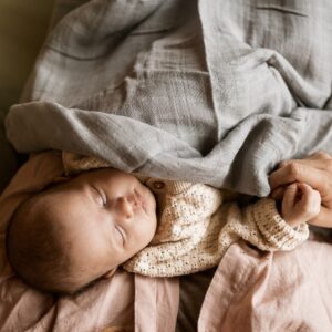 PETITE&MARS Bambusa muslīna autiņi MOUSSY 3gb, 68x68cm, Earth Tones - Image 2