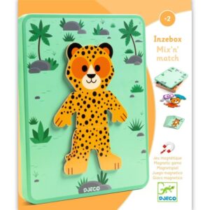 DJECO Koka magnēti metāla kārbā - Dzīvnieki, DJ03070 - Image 7