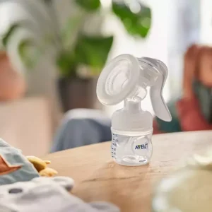 Philips Avent Manuālais krūts pumpis Lotus ar trauciņiem+adapteris, SCF430/13 - Image 4