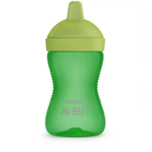 Philips Avent My Grippy mācību krūzīte ar cietu snīpi 300ml, 18M+, zaļa, SCF804/03