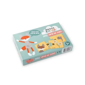 TUTAS LIETAS Tutas spēle “Lapsa un zilbes” – lasītprasmes attīstoša puzle bērniem (60 gab.) - Image 2