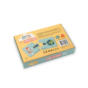 TUTAS LIETAS Tutas spēle “Lapsa un zilbes” – lasītprasmes attīstoša puzle bērniem (60 gab.) - Image 3